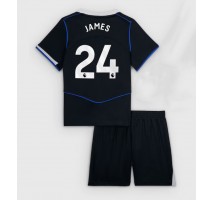 Chelsea Reece James #24 Koszulka Trzecia dzieci 2025-26 Krótki Rękaw (+ krótkie spodenki)